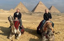 Giza pyramids, underground -tombs ,sphinx and Memphis museum