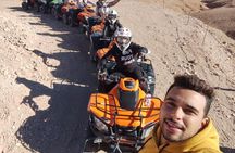 Quad biking in the Agafay Desert