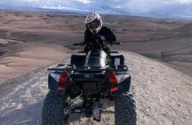 Quad biking in the Agafay Desert