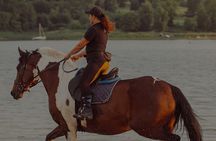 From Krakow: Horse Riding by the Lake Private Tour