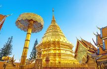 Wat Phra That Doi Suthep & Hmong Village Half Day Tour From Chiang Mai