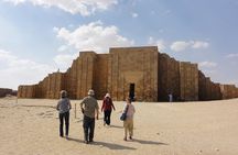 Saqqara pyramids and tombs, Giza three pyramids and Memphis
