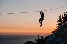 Sunset Zipline Dubrovnik Experience