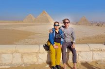 Giza Pyramids Sakkara Step Pyramid and Memphis Old City Private Tour