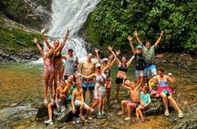 Rainforest Waterfall Hike, Hanging Bridges, and Cultural Lunch in Local Home