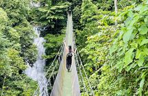 Rainforest Waterfall Hike, Hanging Bridges, and Cultural Lunch in Local Home