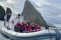 Boat tour to Drangarnir Sea Stacks