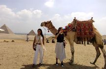 8-hours full day Giza pyramids , Sphinx & Egyptian museum 