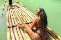 Great River Bamboo Rafting and Limestone Full Body Massage Tour From Montego Bay
