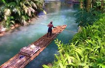 Great River Bamboo Rafting and Limestone Full Body Massage Tour From Montego Bay
