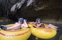 Cave Tubing Adventure at Nohoch Che'en and Jaguar Paw 