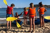 Excursion to the wild beach of Galenzana in Sup and Canoe