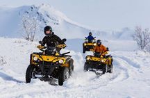 Winter Quad Bike Ride in the Arctic Circle from Rovaniemi 