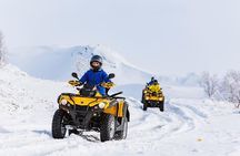 Winter Quad Bike Ride in the Arctic Circle from Rovaniemi 