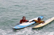 Bike Tour & Surf Lessons in Miraflores