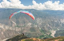 Paragliding experience in the Chicamocha Grand Canyon