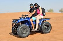 Desert Safari With 30 Mins Of Quad Bike Tour Camel Ride And BBQ