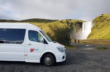 South Coast Waterfalls, Black Beach and Glacier Adventure Tour