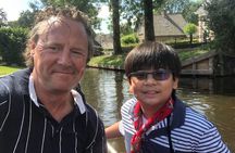 Giethoorn, Private Boat Tour & Zaanse Schans Windmills