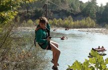  Full-Day Adventure 3 in 1 activity from Antalya to Köprülü Canyon National Park