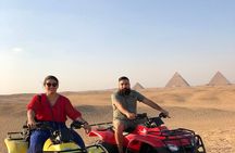 Private Tour Giza Pyramids, Sphinx, Lunch , 60min Quadbike ATV , camel ride