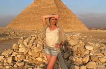 Pyramids of giza ,Sphinx,riding camel and driving a quad bick ATV. 