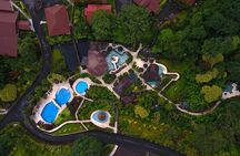 3 in 1 Combo: La Fortuna Waterfall, Hanging Bridges, Thermal Spa from San José