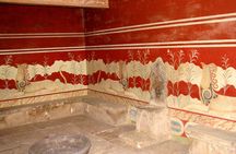 Knossos and Heraklion City from Rethymno