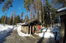 National Park Hike & Finnish Smoke Sauna Experience with Campfire Lunch
