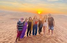 Premium Desert Safari in Dubai with Camel Ride and BBQ