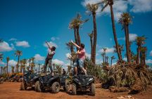 Sunset Quad Biking in the Palm Grove of Marrakech 