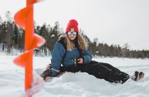 Ice Fishing -By car