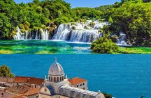 Krka Waterfalls and Sibenik, Private Tour from Sibenik