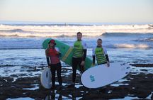 2 hours Semi-private surfing lesson in Playa de Las Americas