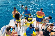 All Inclusive Beach and Snorkel Boat Tour to Icacos Island