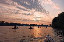 Belgrade sunset kayak tour