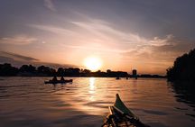 Belgrade sunset kayak tour