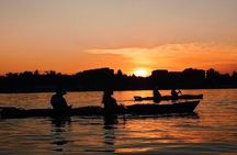 Belgrade sunset kayak tour