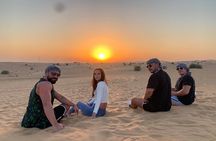 Dubai Sunrise Desert Safari, Sandboarding & Camel Ride