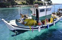 Private Fishing Tour From Athens With A Traditional Fishing Boat
