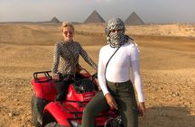 Giza Pyramids Private Luxury tour, lunch, ATV, Camel &shopping