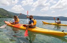 Castel Gandolfo Kayak Tour with Wine and Food Tasting