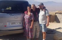 Day trip from Marrakech, Agafay desert and the Atlas Mountains with camel ride.