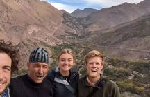Day trip from Marrakech, Agafay desert and the Atlas Mountains with camel ride.
