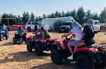 Dubai Evening Desert Safari with Quad Bike, Camel Ride and BBQ