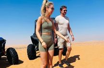 Dubai Evening Desert Safari with Quad Bike, Camel Ride and BBQ