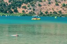 Kournas Lake Argiroupolis and olive oil factory