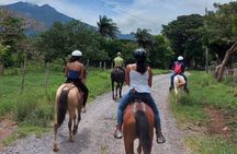 Volcano Horseback Ride, Mud Bath & Costa Rican Lunch Adventure