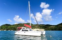 Catamaran Day Cruise Caribbean Beaches with Snorkelling and Lunch