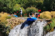Canoe safari adventures at Zrmanja river day tour 